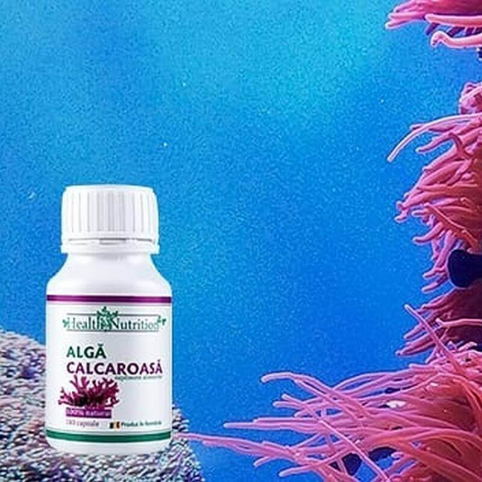 Alga Calcaroasa calciu si magneziu Health Nutrition - TopSuplimente [2]