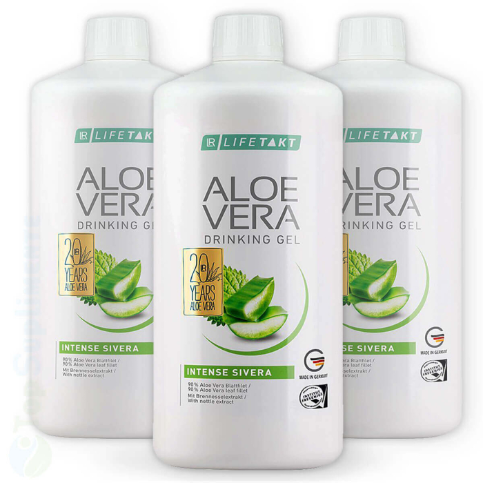 SET 3x Aloe Vera gel de baut LR Intense Sivera pentru o stare de bine - TopSuplimente [1]