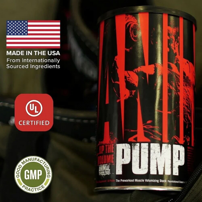 Animal Pump 30 Packs pastile pre workout Universal Nutrition - TopSuplimente [3]