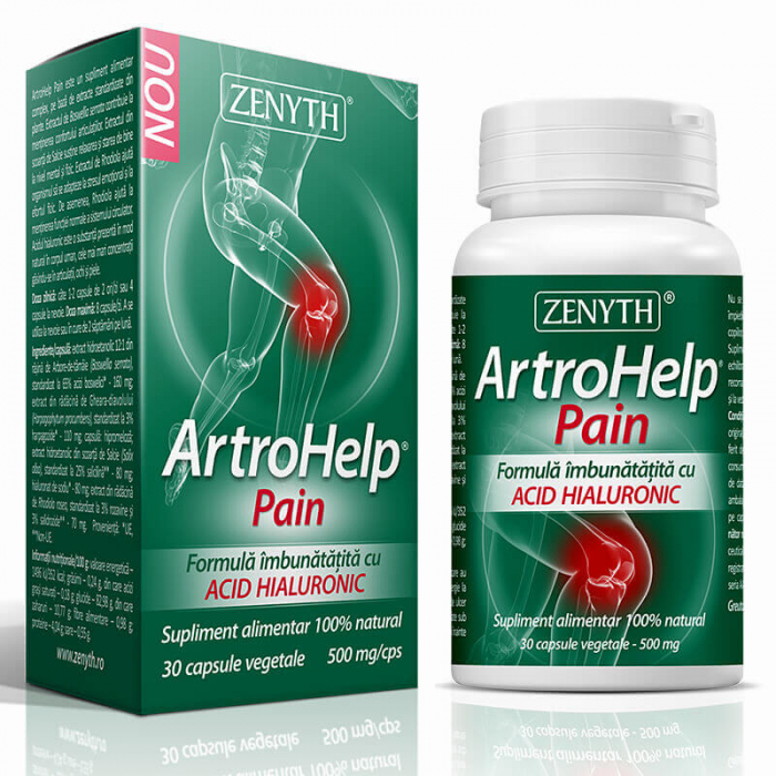ArtroHelp Pain supliment pastile articulatii Zenyth 30cps TopSuplimente [2]