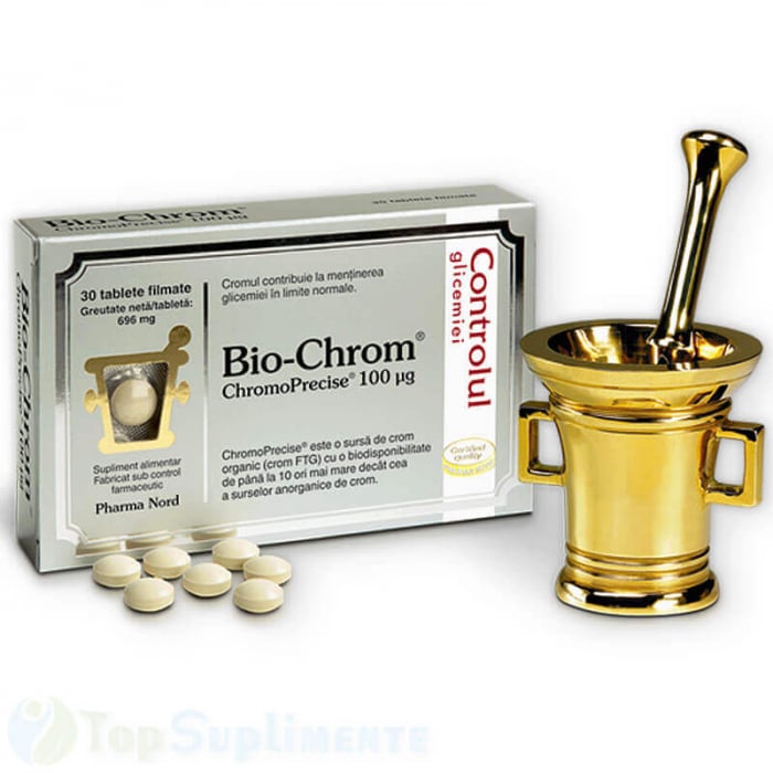 Bio Chrom supliment crom glicemie colesterol PharmaNord - TopSuplimente [2]