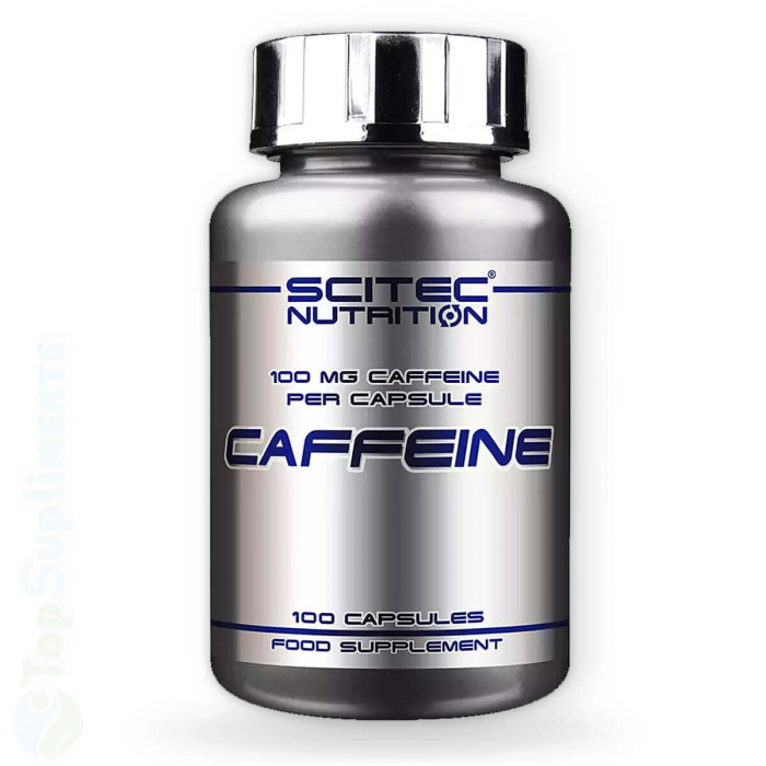 Cafeina pastile performanta si arzator de grasimi Scitec 100cps TopSuplimente [2]