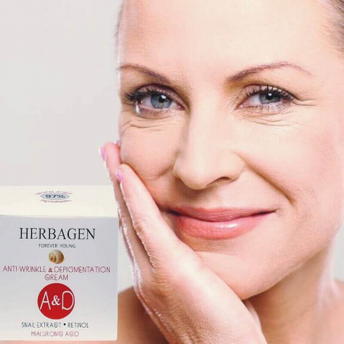 Crema antirid si depigmentare cu extract de melc Herbagen TopSuplimente [2]