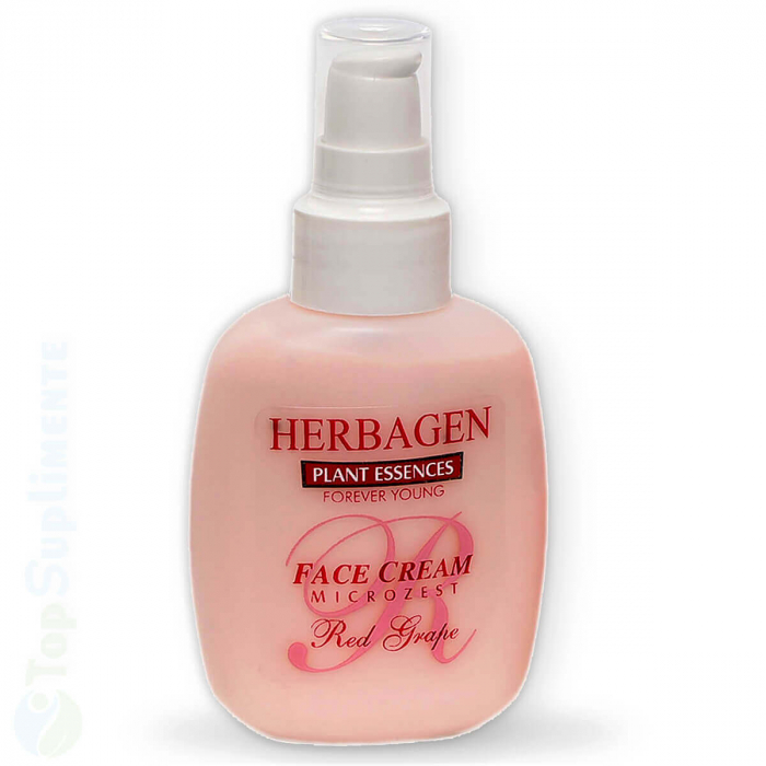 Crema de fata cu micronizat de struguri rosii Herbagen - TopSuplimente [2]