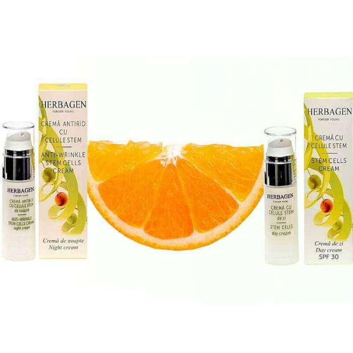Crema de noapte antirid cu celule Stem Herbagen - TopSuplimente [2]