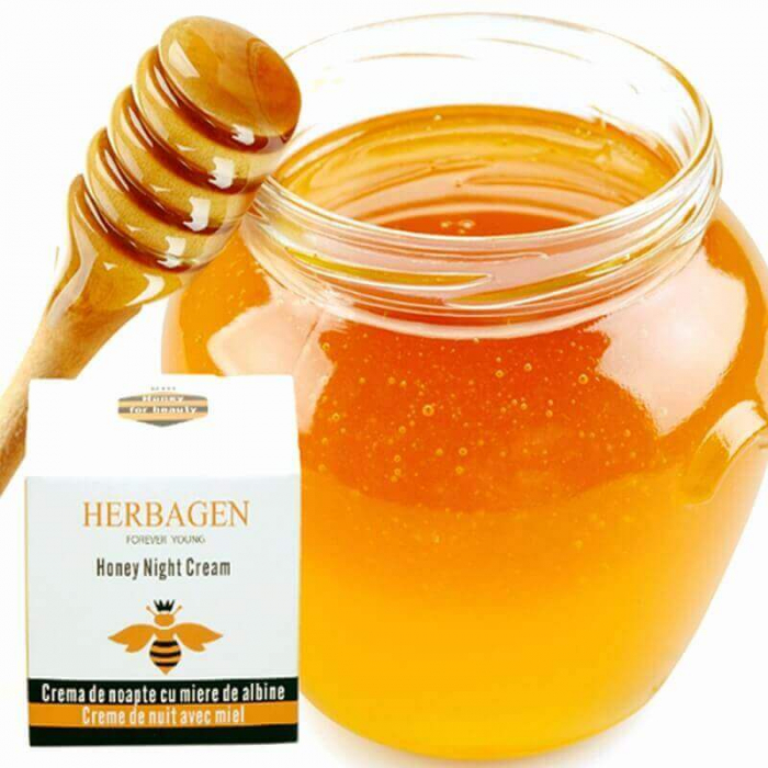 Crema de noapte cu miere de albine Herbagen - TopSuplimente [2]
