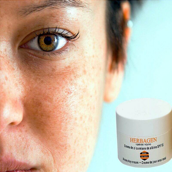 Crema de zi cu miere de albine SPF15 Herbagen - TopSuplimente [3]