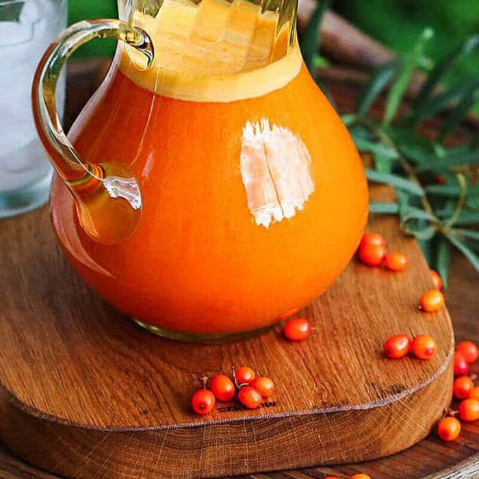 Suc bio Cătină 100% pur 500ml. vitamina C, imunitate, circulație, energie și vitalitate, cicatrici și arsuri, articulații (Health Nutrition) [2]
