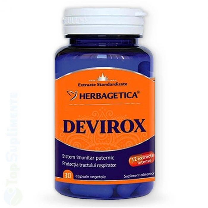 Devirox antiviral pastile vitamine imunitate Herbagetica - TopSuplimente [1]