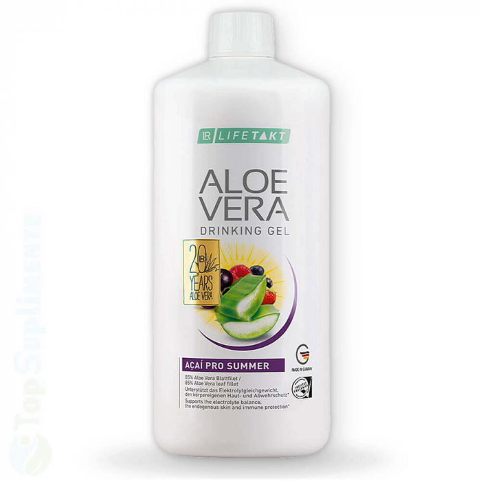 Gel de băut Aloe Vera Acai LR, protecție și hidratare, imunitate, stres oxidativ, echilibru electrolitic, piele, aloe, açai, miere [4]