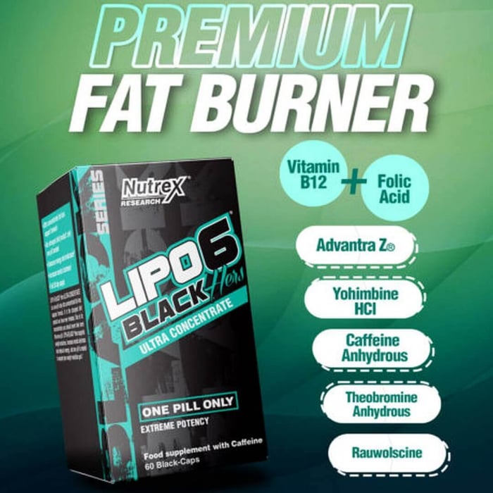 Lipo 6 Black Hers Ultra Concentrate arzator de grasimi femei Nutrex - TopSuplimente [5]
