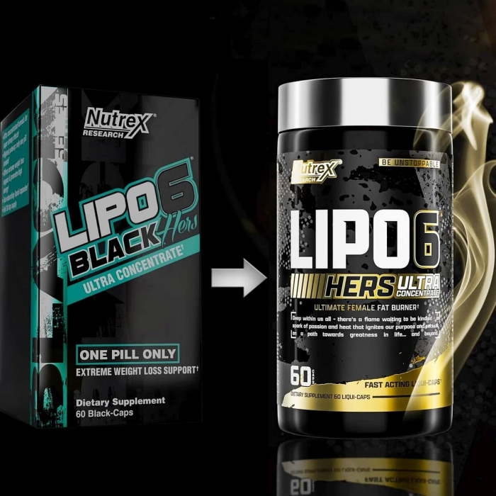 Lipo 6 Black Hers Ultra Concentrate arzator de grasimi femei Nutrex - TopSuplimente [3]