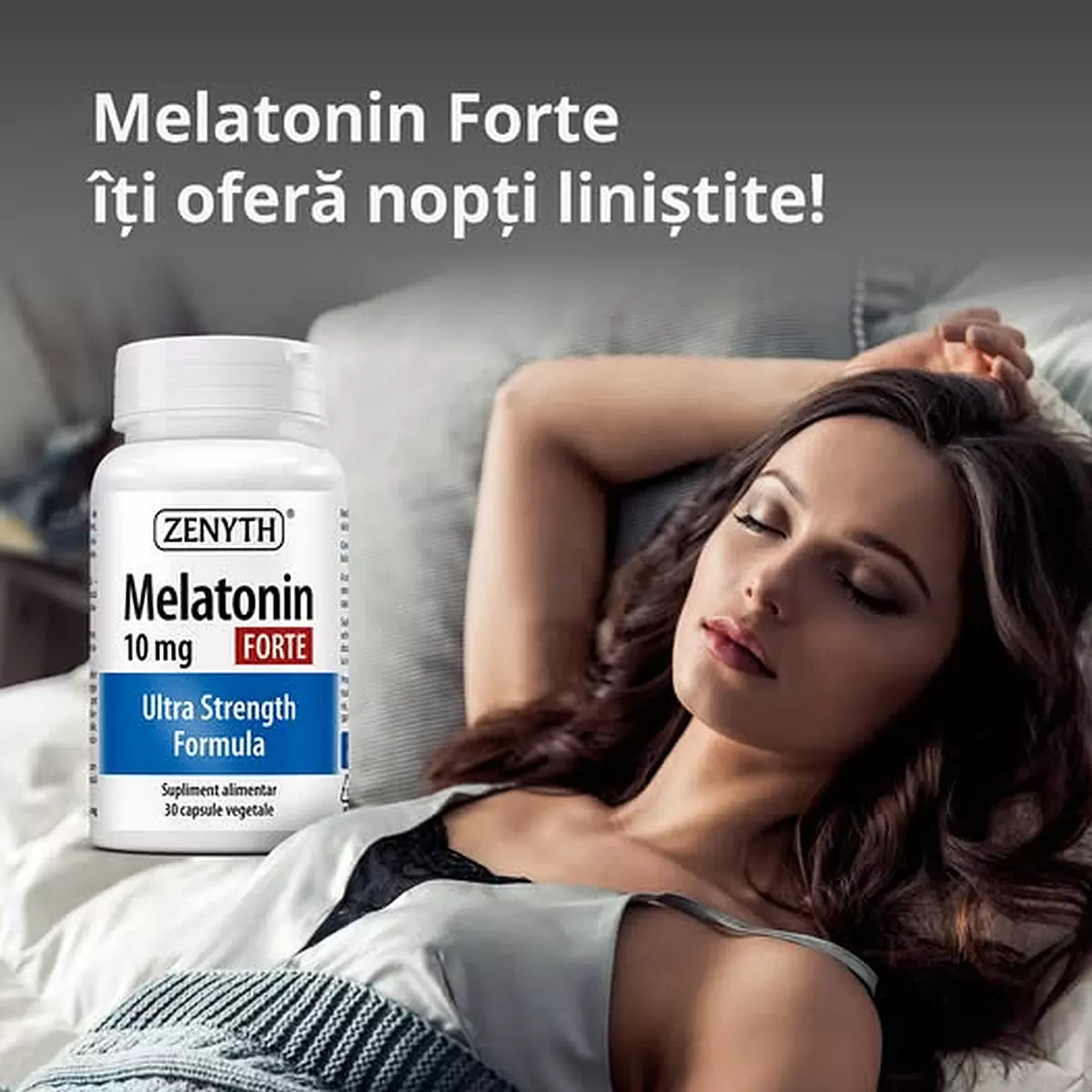 Melatonina Forte 10mg capsule pastile de somn si imunitate Zenyth - TopSuplimente [3]