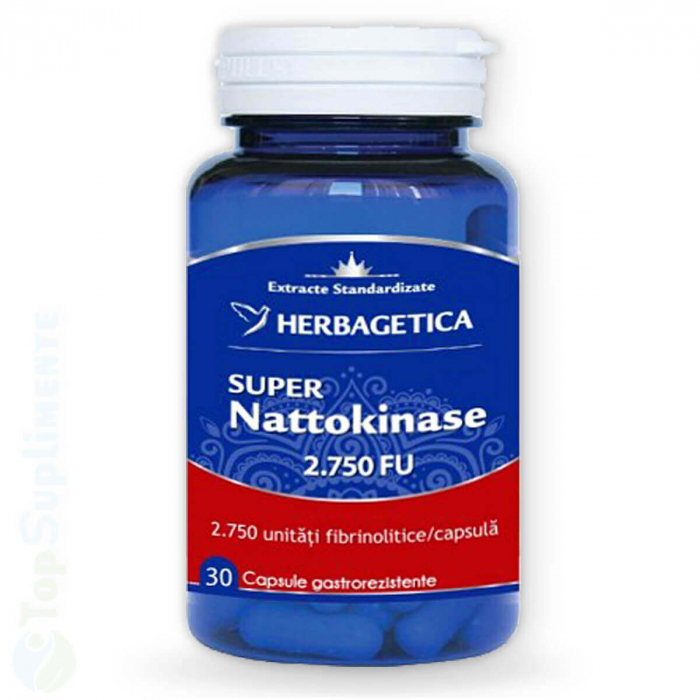 Nattokinase anticoagulant cheaguri de sange Herbagetica - TopSuplimente [1]