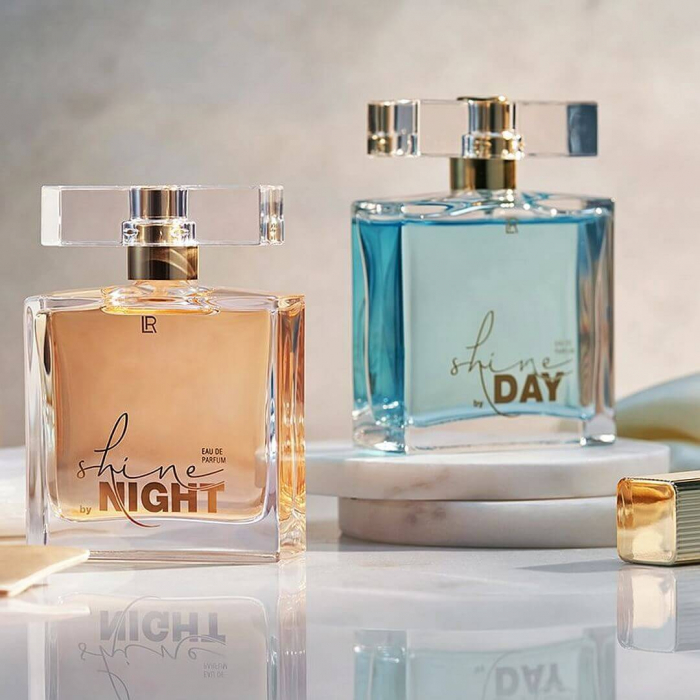 Parfum femei dama Shine by Night cu sclipici floral elegant LR TopSuplimente [3]