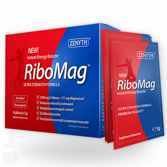 RiboMag D-riboza si Magneziu pentru energie si oboseala Zenyth - TopSuplimente [1]