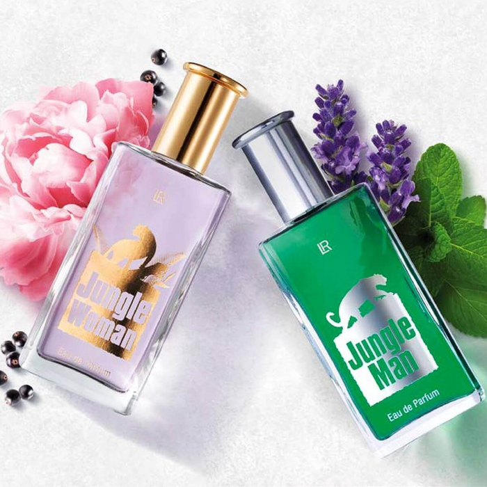 Set parfum barbati femei dama Jungle Man Woman LR TopSuplimente [2]
