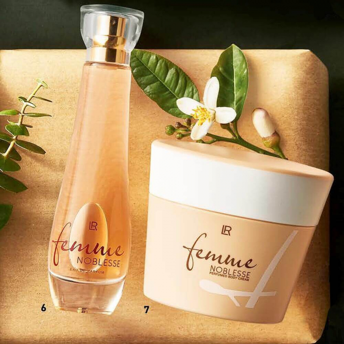 Set parfum femei dama si crema de corp Femme Noblesse LR TopSuplimente [2]