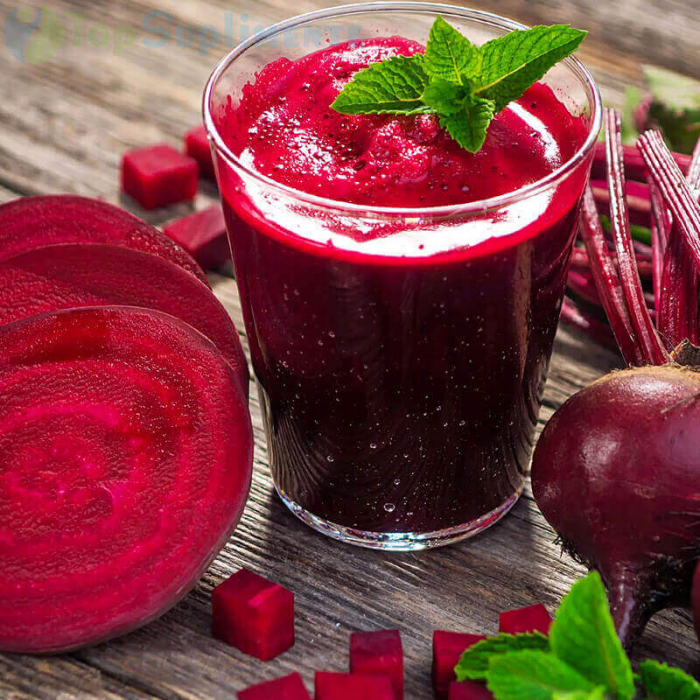 Suc bio Sfeclă roșie 100% pur 500ml. detoxifiere, protejare ficat, circulație, tensiune arterială, imunitate, antioxidant (Health Nutrition) [2]
