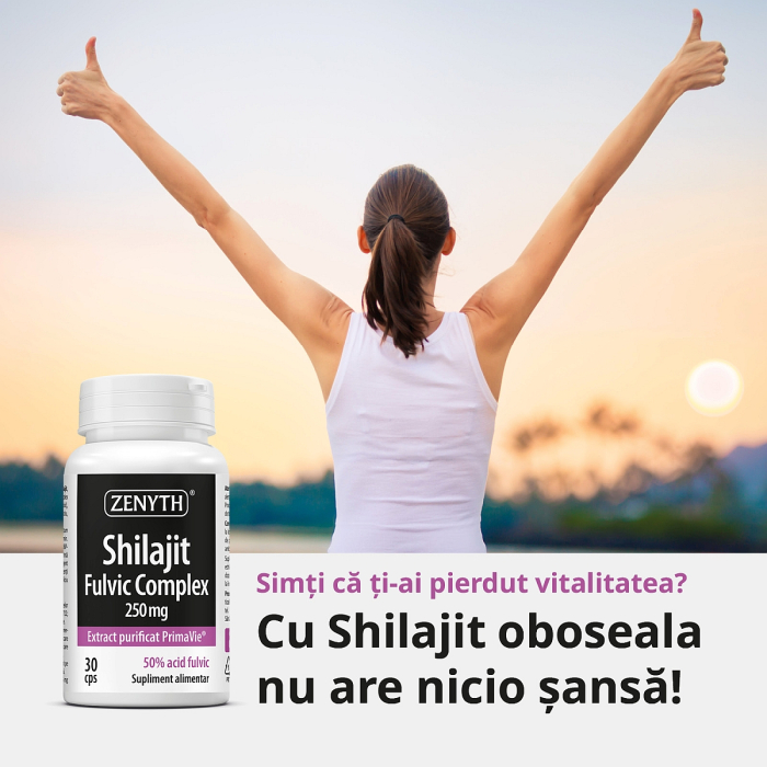 Shilajit Complex Fulvic supliment pastile oboseala si energie Zenyth - TopSuplimente [2]