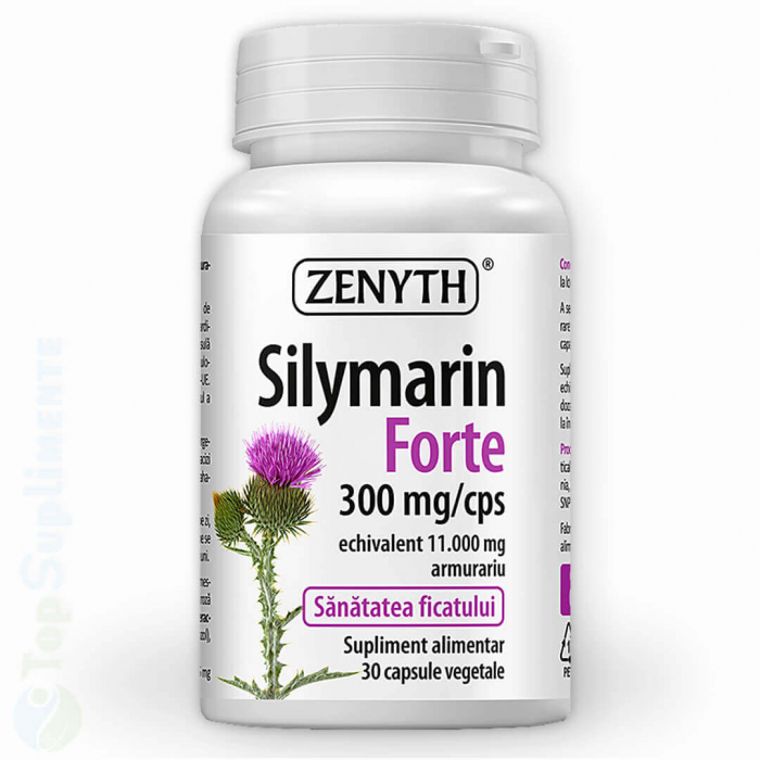 Silimarina Forte supliment pastile detoxifiant ficat Zenyth - TopSuplimente [1]