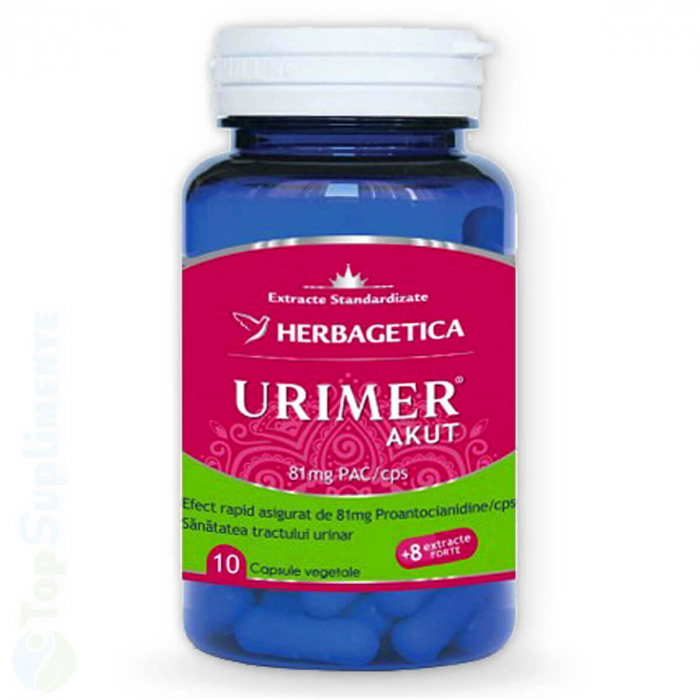Urimer Akut pastile infectii urinare tract urinar Herbagetica - TopSuplimente [1]