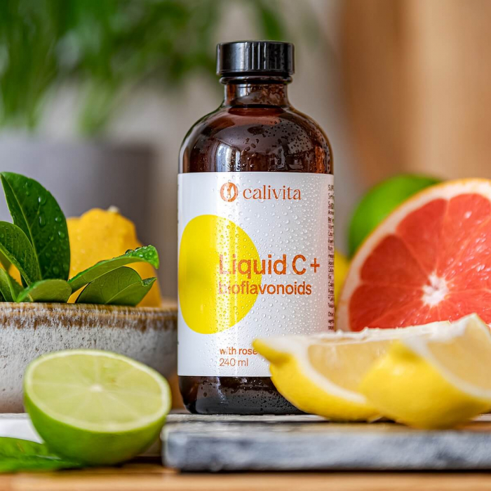 Vitamina C lichida cu bioflavonoide macese acerola Calivita 240ml TopSuplimente [5]