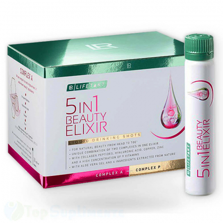 5 in 1 Beauty Elixir elixirul frumusetii fiole LR - TopSuplimente
