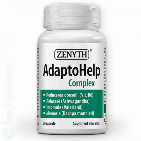 Pastile de memorie - AdaptoHelp Complex pastile oboseala memorie stres Zenyth - TopSuplimente