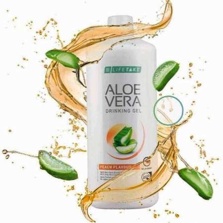 SET 3x Aloe Vera gel de baut LR cu Piersici pentru silueta si diabet - TopSuplimente [1]
