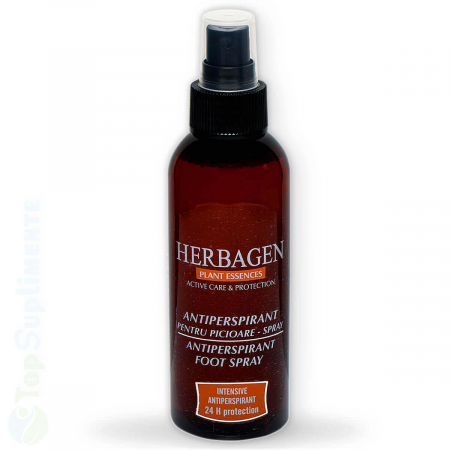 Ingrijire speciala - Antiperspirant picioare spray Herbagen 150ml TopSuplimente