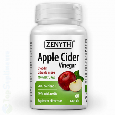 Suplimente pentru slabit - Apple Cider Vinegar otet din cidru de mere capsule Zenyth - TopSuplimente
