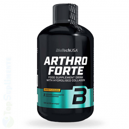 Arthro Forte Liquid supliment lichid articulatii BioTech - TopSuplimente