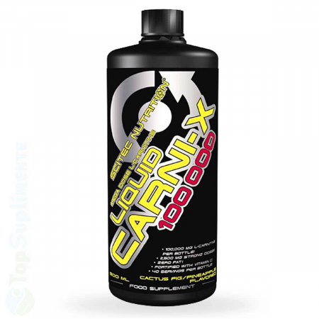 Arzatoare de grasimi - Arzator de grasimi cu l-carnitina lichida Liquid Carni X Scitec 500ml TopSuplimente
