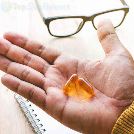 Betacaroten natural Vitaking (vitamina A) 25.000 UI, ochi și vedere, imunitate, oase, piele, păr, unghii [1]