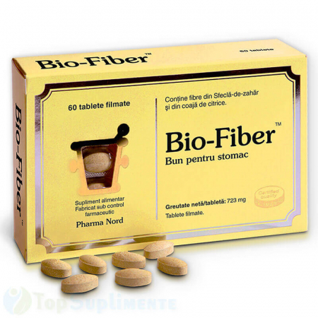 Bio Fiber fibre dietetice si alimentare Pharma Nord 60cps TopSuplimente