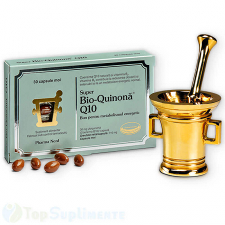 Bio Quinona Q10 coenzima Q10 capsule Pharma Nord 30cps TopSuplimente [1]
