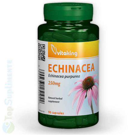 Echinaceea Vitaking, sistem imunitar, răceli, viroze, infecții bronșice, respiratorii, inflamații, piele, ten