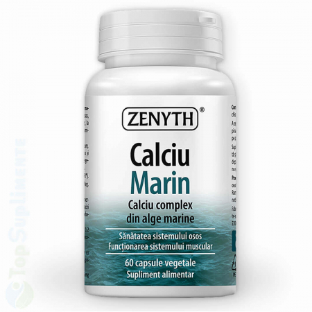 Vitamine si minerale - Calciu Marin ionic pastile oase muschi  energie Zenyth - TopSuplimente