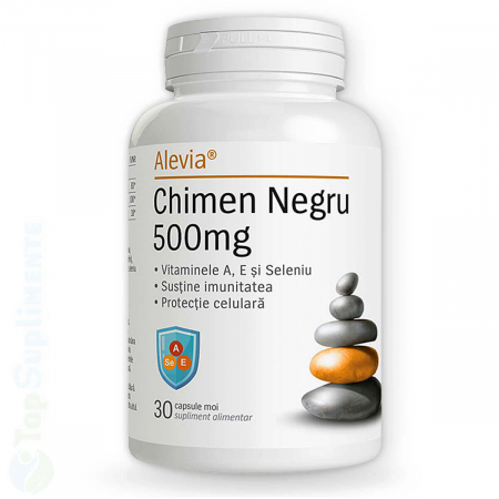 Vitamine pentru imunitate - Chimen Negru capsule pastile imunitate Alevia - TopSuplimente