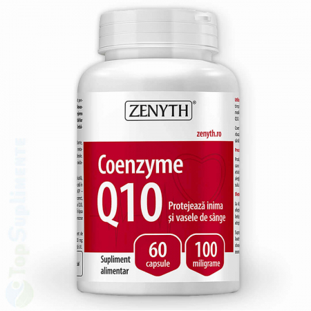 Suplimente antioxidanti - Coenzima Q10 100mg supliment antioxidanti capsule Zenyth - TopSuplimente