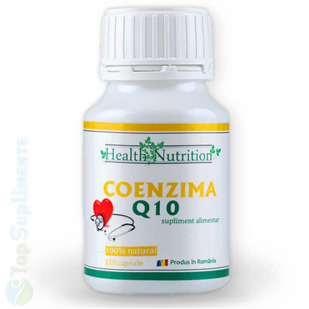 Suplimente antioxidanti - Coenzima Q10 supliment antioxidanti Health Nutrition 120cps TopSuplimente