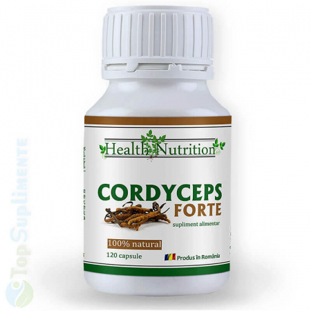 Suplimente nutritive oncologie - Ciupercă tibetană extract forte Cordyceps Sinensis, anti-tumoral cancer, ficat, hepatită, astm, imunitate (Health Nutrition)