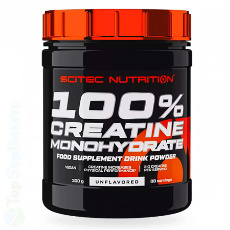 Suplimente sportive - Creatina monohidrata pudra Scitec 300gr TopSuplimente