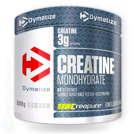 Creatina monohidrata - Creatina monohidrata creapure pudra Dymatize 300gr TopSuplimente