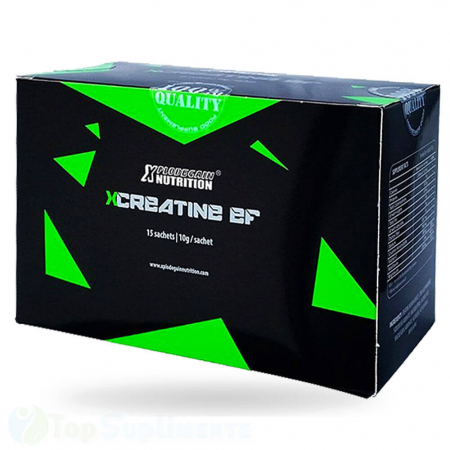 Suplimente sportive - Creatina monohidrata efervescenta plicuri Xplode Gain Nutrition - TopSuplimente