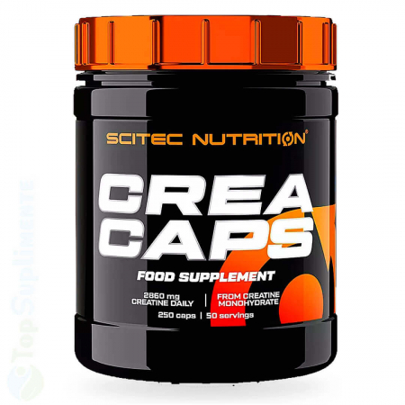 Suplimente sportive - Creatina monohidrata pastile capsule Scitec 250 capsule TopSuplimente