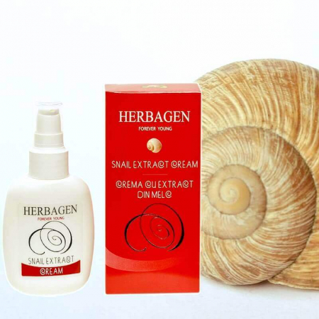 Crema cu extract de melc Herbagen 100gr TopSuplimente [3]