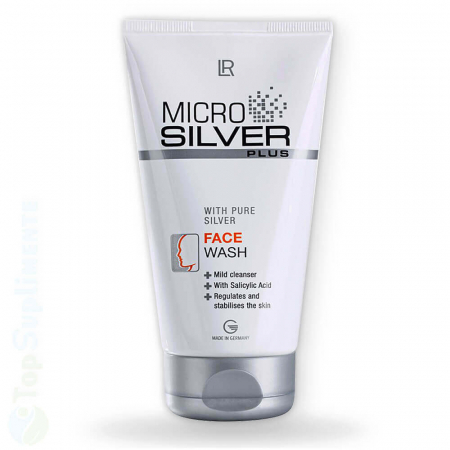 Creme de fata - Crema de curatare fata MicroSilver cu particule argint LR - TopSuplimente