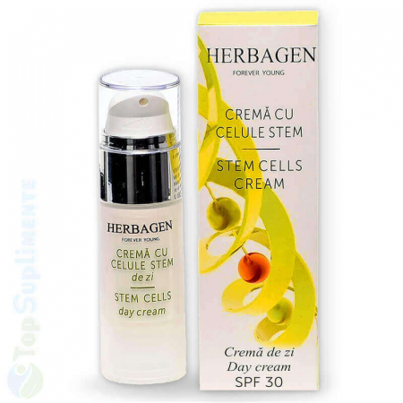 Protectie solara - Crema de zi SPF30 cu celule Stem Herbagen - TopSuplimente